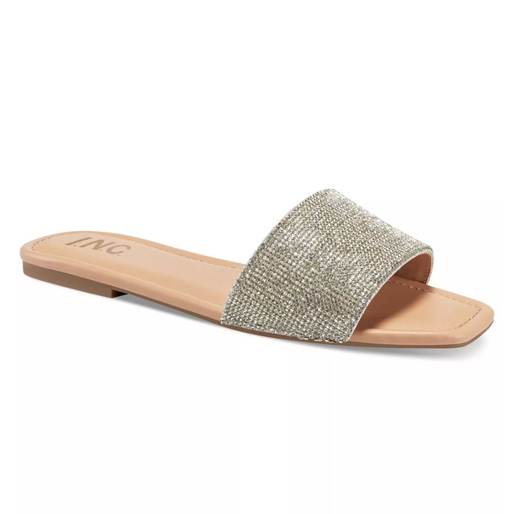 INC International Concepts | Nataliah Flat Sandals (Silver)